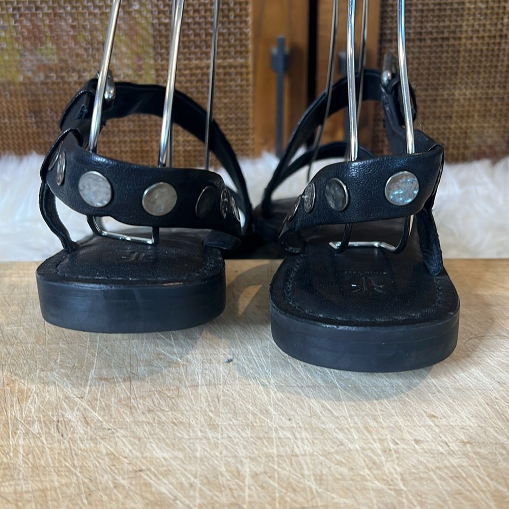 Frye Morgan Hammered Metal Stud Sandals - Picture 5 of 7